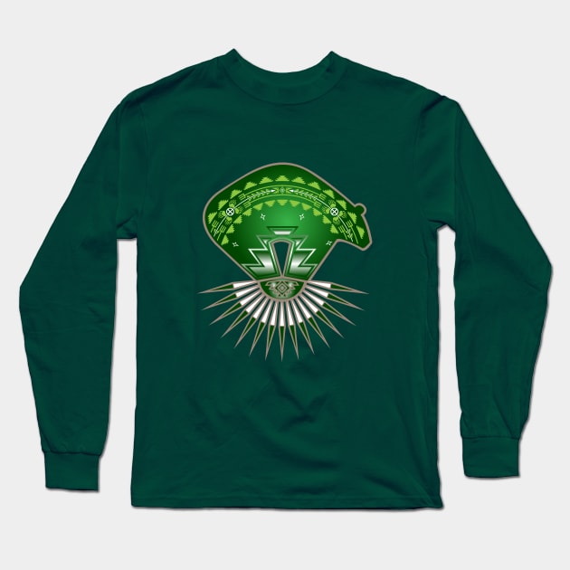 Three Bears "Green" Long Sleeve T-Shirt by melvinwareagle